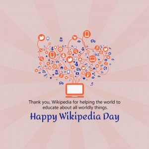 Happy Wikipedia Day Wishes Images, Poster, Banner and Social Media Post Free Download 7 16104262108416 Fest Happy Wikipedia Day 11dec 9suketu square Happy Wikipedia Day